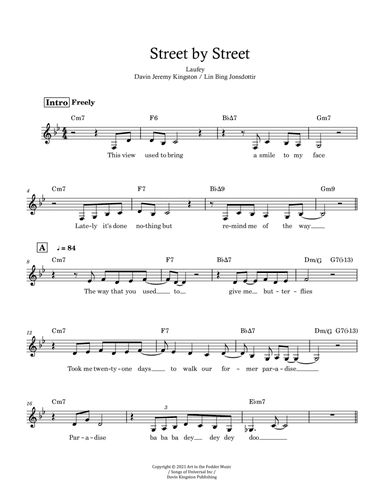 Street By Street (arr. C Lee)