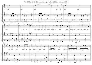 I'm Still Standing (arr. David Gibbon)