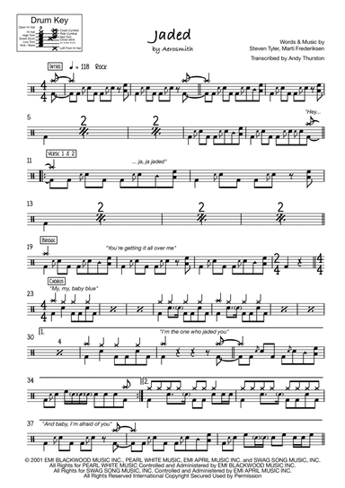Jaded (arr. Andy Thurston)