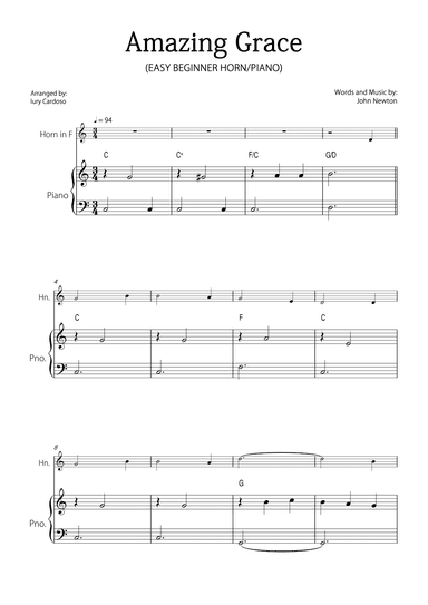 Amazing Grace (arr. Iury Cardoso)