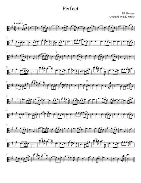 Perfect (arr. DK Music)