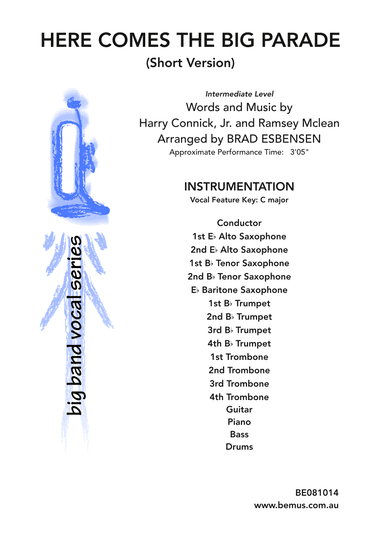 Here Comes The Big Parade (arr. Brad Esbensen)