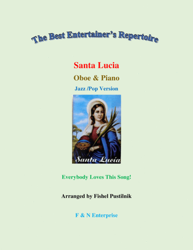 "Santa Lucia" for Oboe and Piano (Jazz/Pop Version)-Video (arr. Fishel Pustilnik)