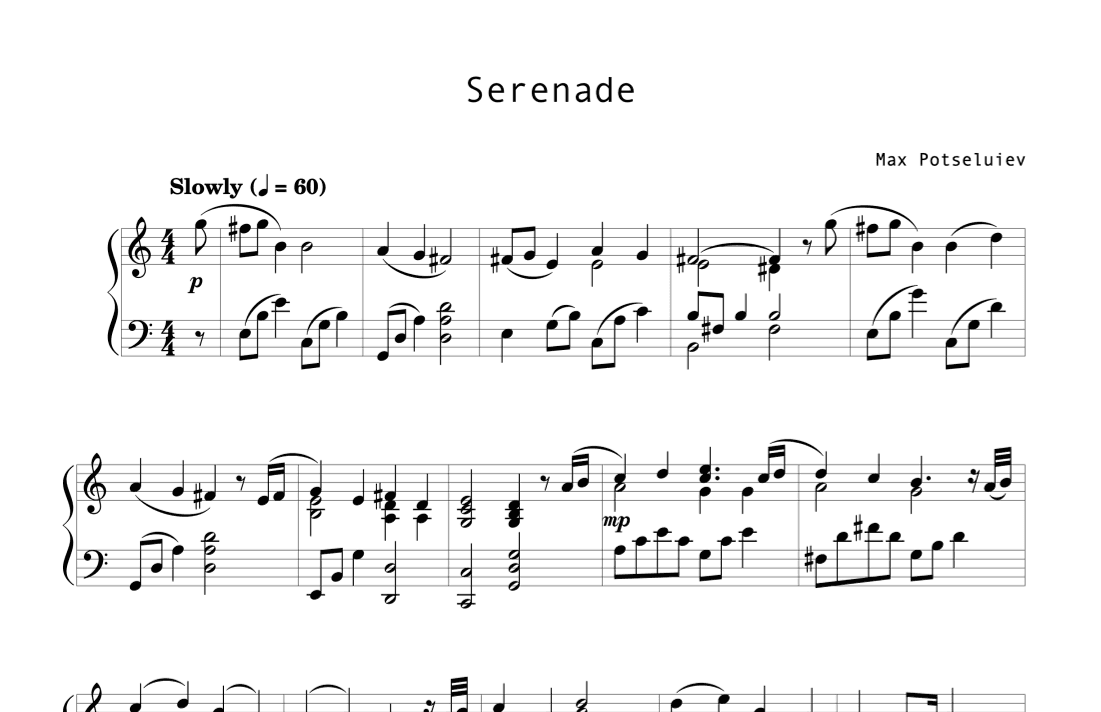 Serenade