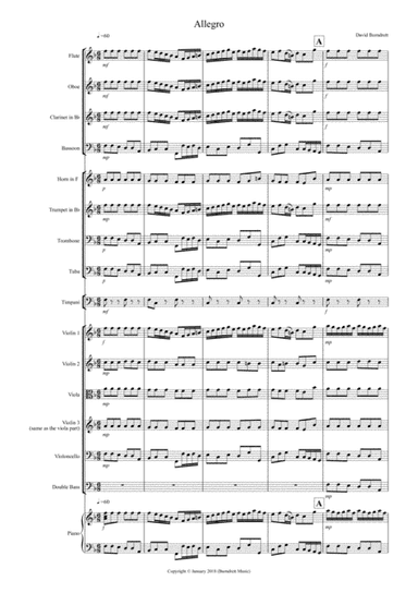 Allegro for School Orchestra