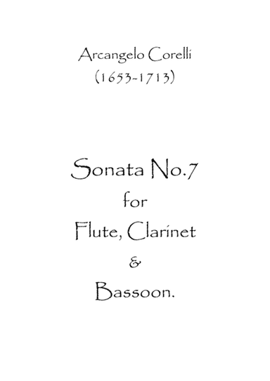 Sonata No.7 (arr. Spence Bundy)