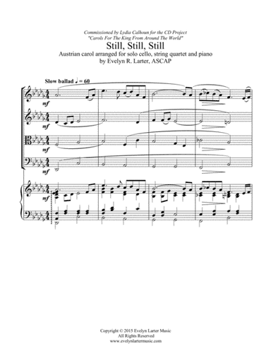 Still, Still, Still (arr. Evelyn Larter Music)