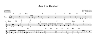 Over The Rainbow (arr. Igor Ferreira)