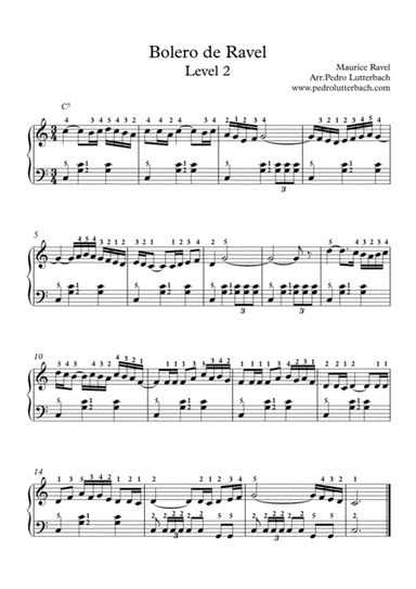 Bolero (arr. Pedro Lutterbach)