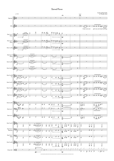 Eternal Flame (arr. Tom Rundle-Wood)