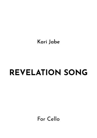 Revelation Song (arr. Jireh J.)