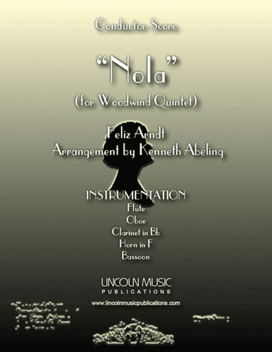 Nola (for Woodwind Quintet) (arr. Kenneth Abeling)