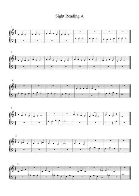 Download Piano Sight Reading A