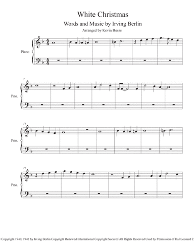 White Christmas (arr. Kevin Busse)