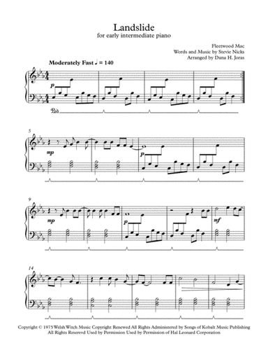 Landslide (arr. Dana H. Joras)
