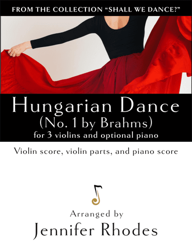 Hungarian Dance No. 1 (flex instrumentation, violins) (arr. Jennifer Rhodes)