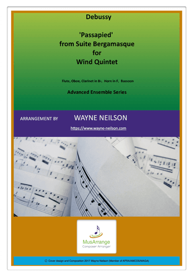 "Passapied" for Wind Quintet (arr. Wayne Neilson (APRA/AMCOS/MAGA))