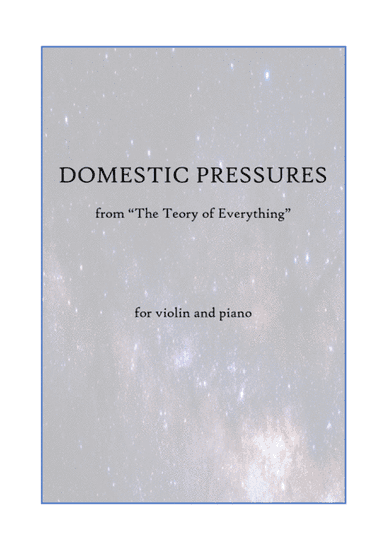 Domestic Pressures (arr. Ludovica Lanaro)
