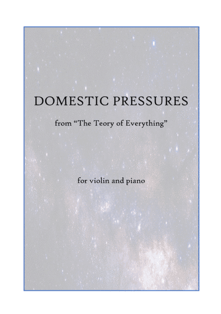 Domestic Pressures (arr. Ludovica Lanaro)