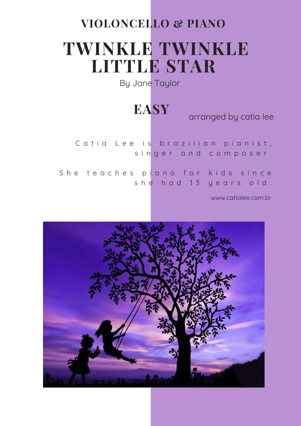 Twinkle Twinkle Little Star - Cello and Piano Duet (arr. Catia Lee)