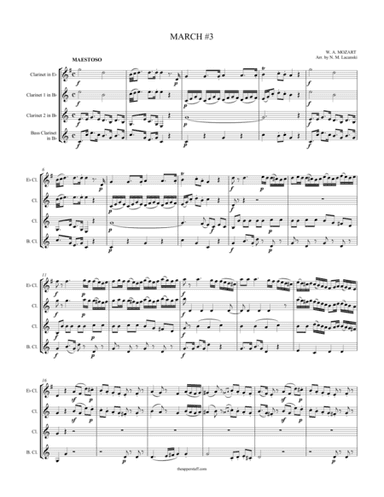 March #3 (arr. Nick Lacanski)