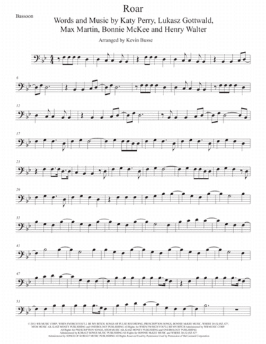 Roar (arr. Kevin Busse)