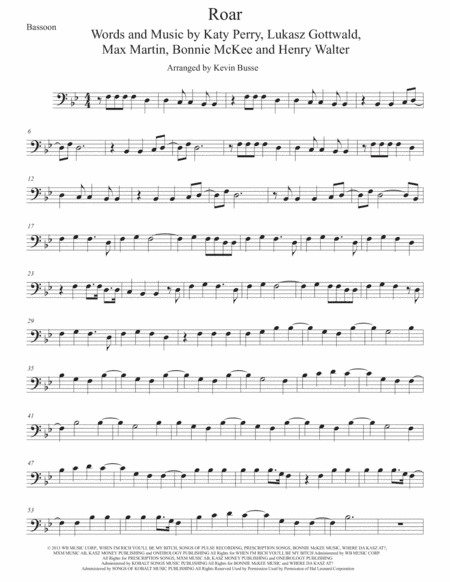 Roar (arr. Kevin Busse)