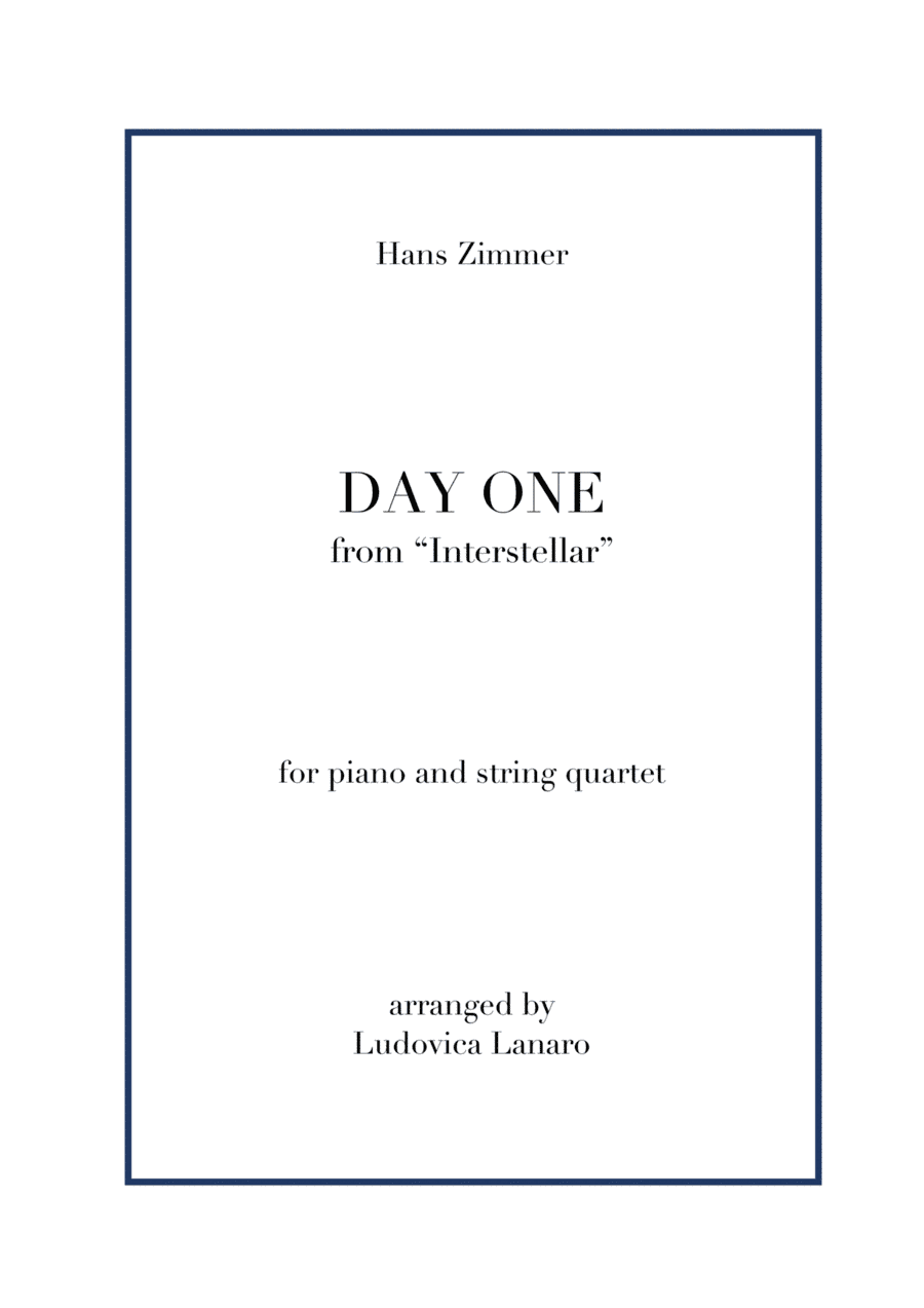 Day One (arr. Ludovica Lanaro)
