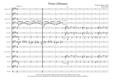 From A Distance (arr. K Davies)