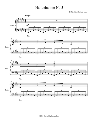 Hallucinations for Piano No.5