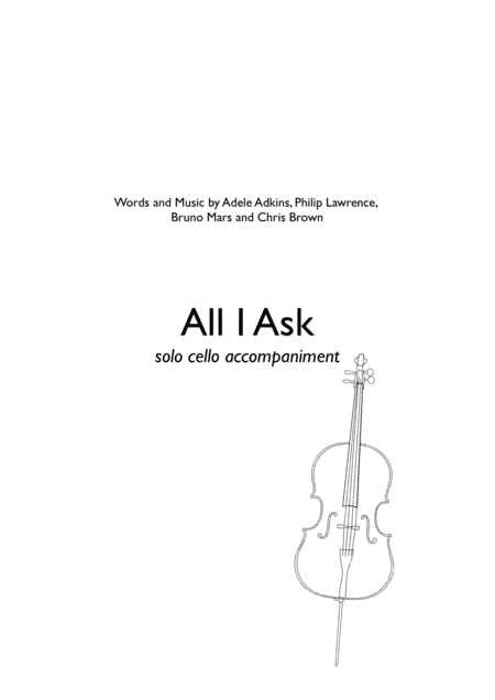 All I Ask (arr. Harry Haden-Brown)