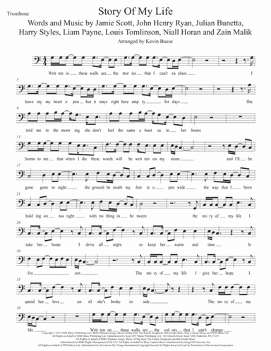 Story Of My Life (arr. Kevin Busse)