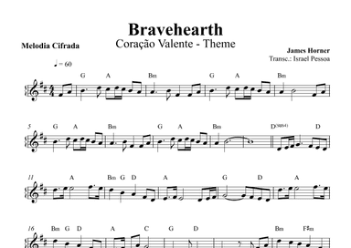 Braveheart - Main Title (arr. Israel Pessoa)