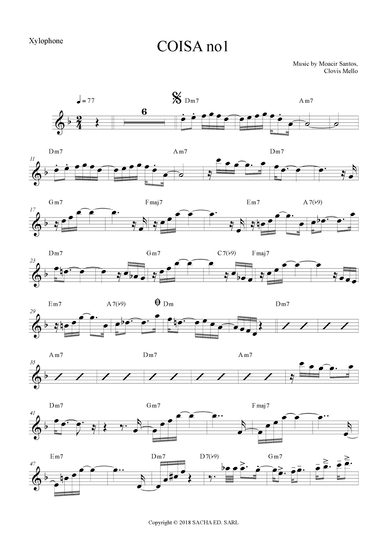 Coisa No. 1 (arr. The Sheet Music Library)
