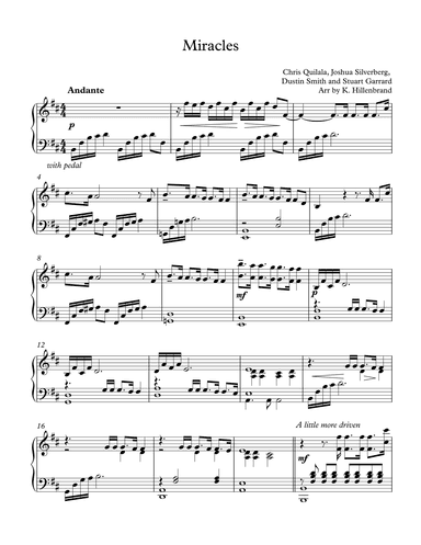 Miracles (arr. Katie Hillenbrand)