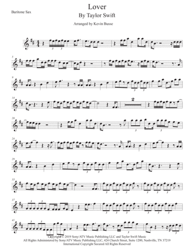Lover (arr. Kevin Busse)