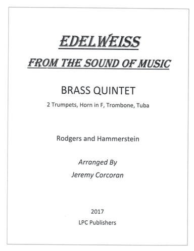 Edelweiss (arr. Jeremy Corcoran)