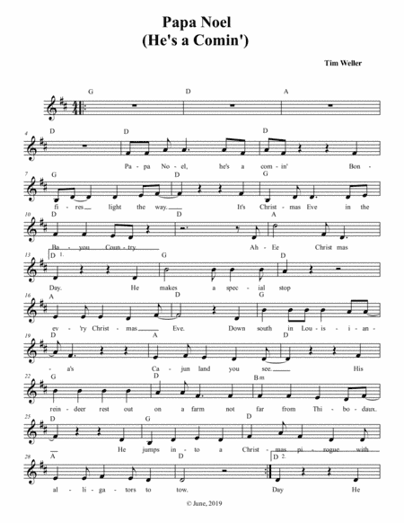 Papa Noel (He's a Comin')