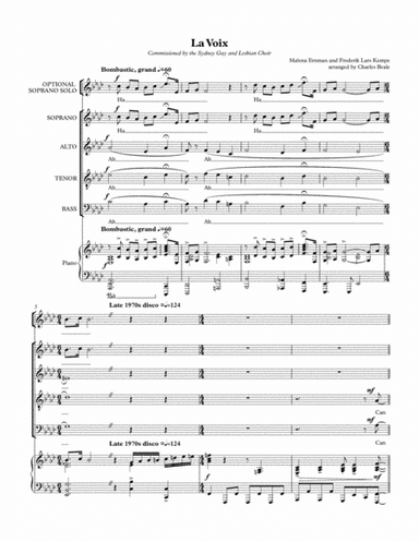 La Voix (arr. Charles Beale)
