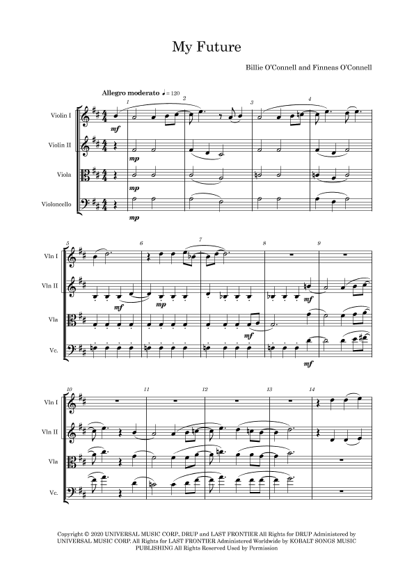 My Future (arr. Kevin Riley)