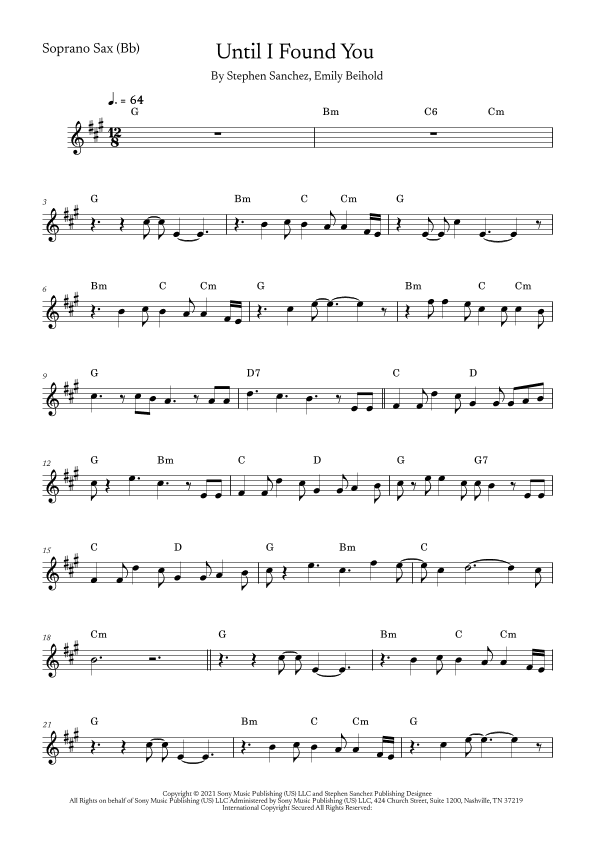 Until I Found You (arr. Marcony Carvalho)