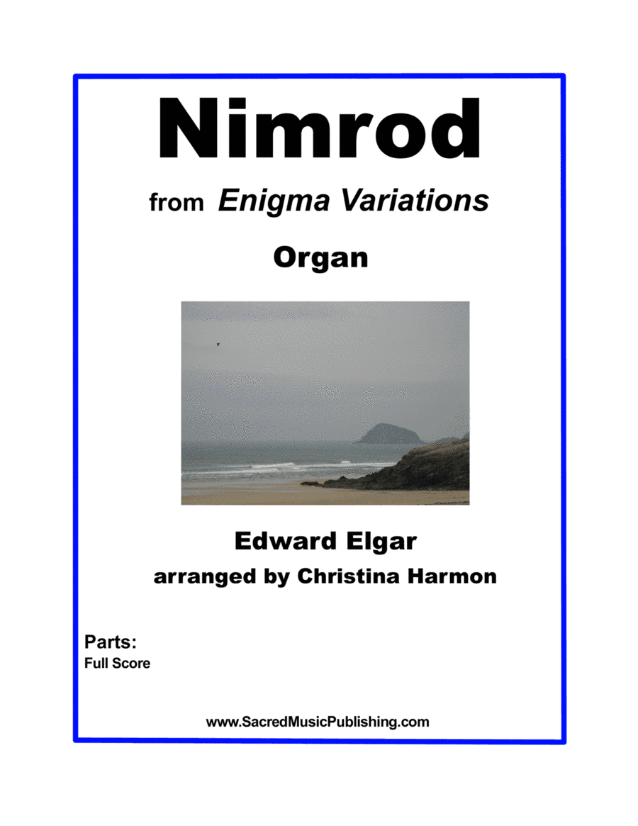 Nimrod from Enigma Variations - Organ (arr. Christina Harmon)