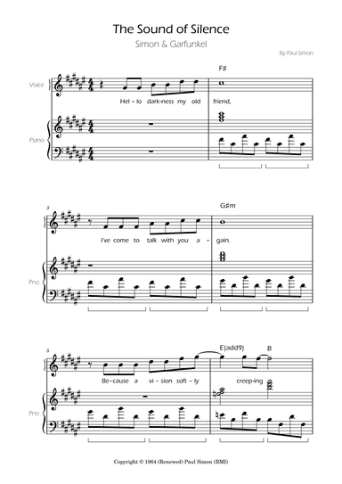 The Sound Of Silence (arr. Ygor Nunes)