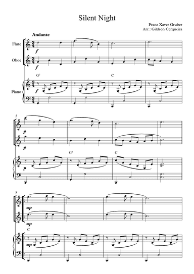 Silent Night (arr. Gildson Cerqueira)