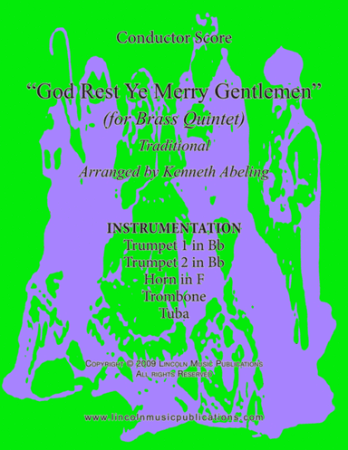 God Rest Ye Merry Gentlemen (for Brass Quintet) (arr. Kenneth Abeling)