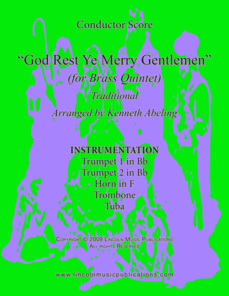 God Rest Ye Merry Gentlemen (for Brass Quintet) (arr. Kenneth Abeling)