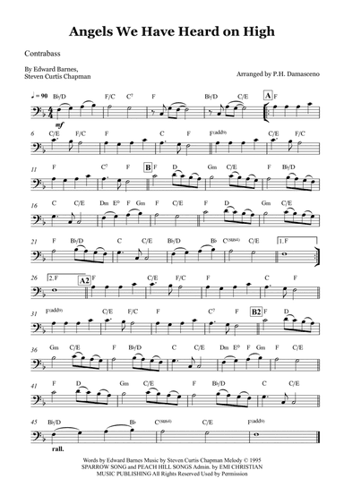 Angels We Have Heard On High (arr. P.H. Damasceno)