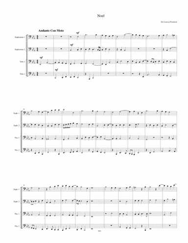 Noel (arr. Kenneth D. Friedrich)