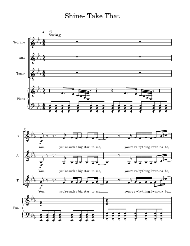 Shine (arr. Bee Clark)