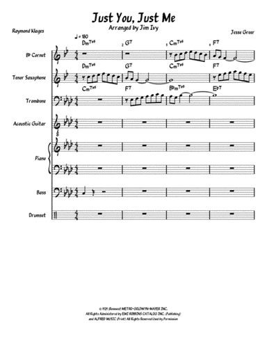 Just You, Just Me (arr. Jim Ivy)